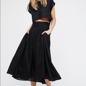 Free People Sundown Skirt Set